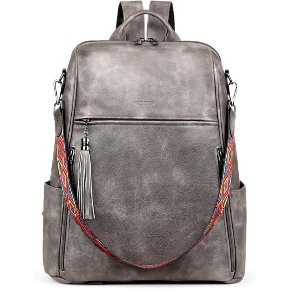 Convertible Laptop Backpack 15.6 inch Women's Shoulder Bag